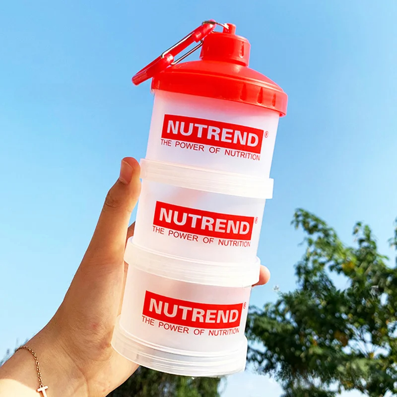 Nutrition And Fitness - Tragbare Protein Pulver Box Trichter Pulver