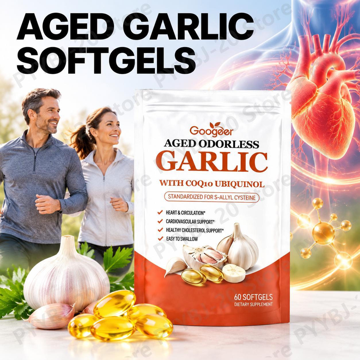 Googeer Aged geruchslose Knobl – Coq10 Ubiquinol Softgel Bewertung und Preis