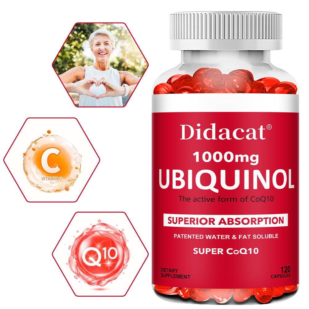 Ubiquinol CoQ10 1000mg Softgel – Coq10 Ubiquinol Softgel Bewertung und Preis